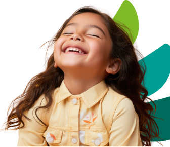 kid with a healthy smile